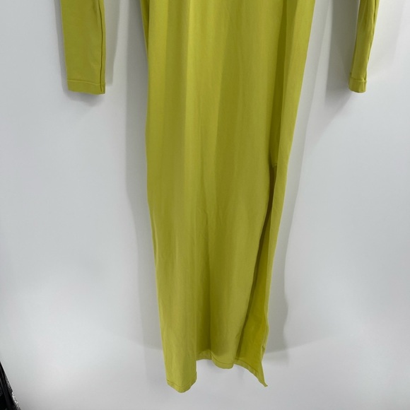Simon Miller Stretch Kiwi Xema V-Neck Long Sleeve Dress Size Xs/small - Picture 4 of 12